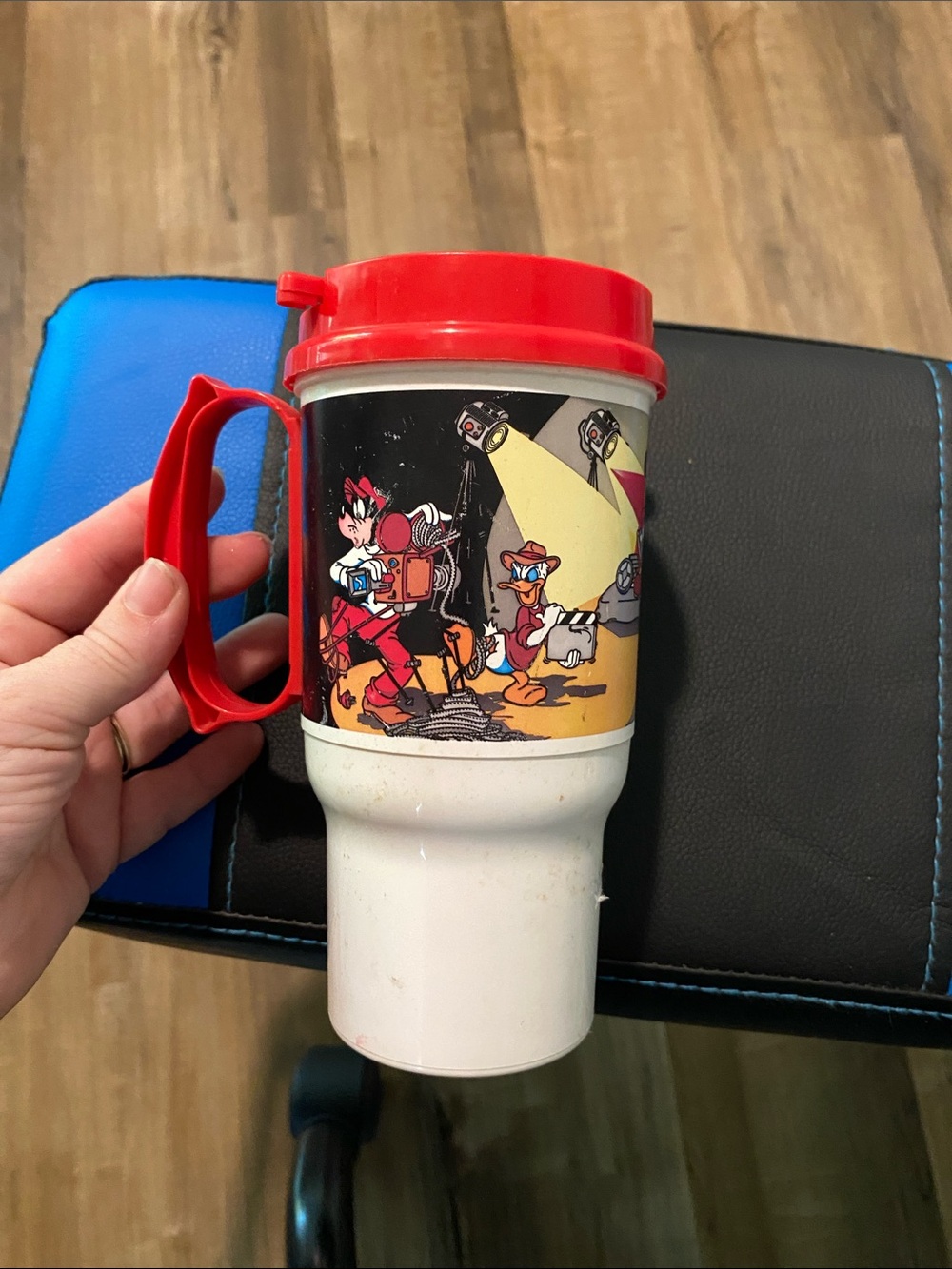 1990s–2000s Disney All-Star Resorts Refillable Mug by Whirley – Rare Vintage